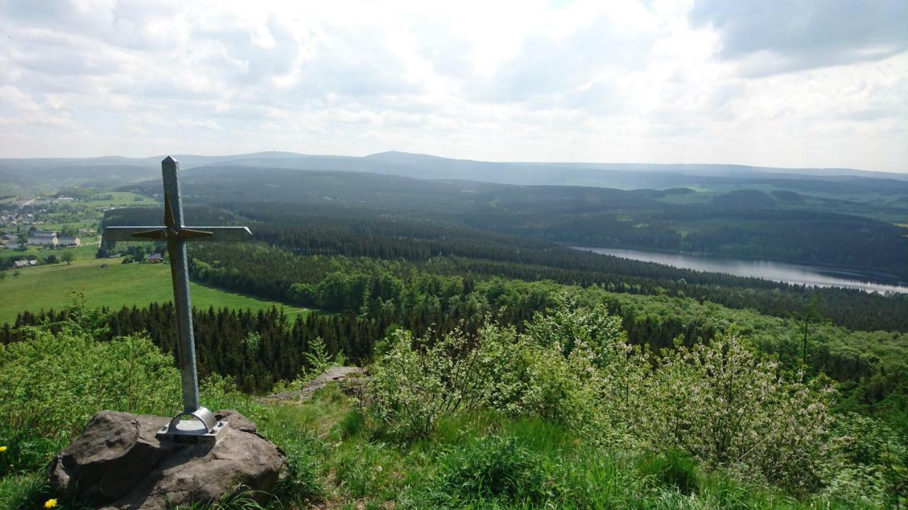 Ferienwohnung Korn Mit Tiefgarage Und Skiraum Oberwiesenthal Eksteriør bilde